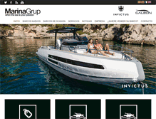 Tablet Screenshot of marinagrup.es